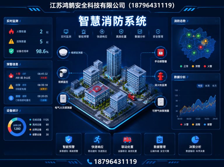 鞍山消防通信指挥展示图